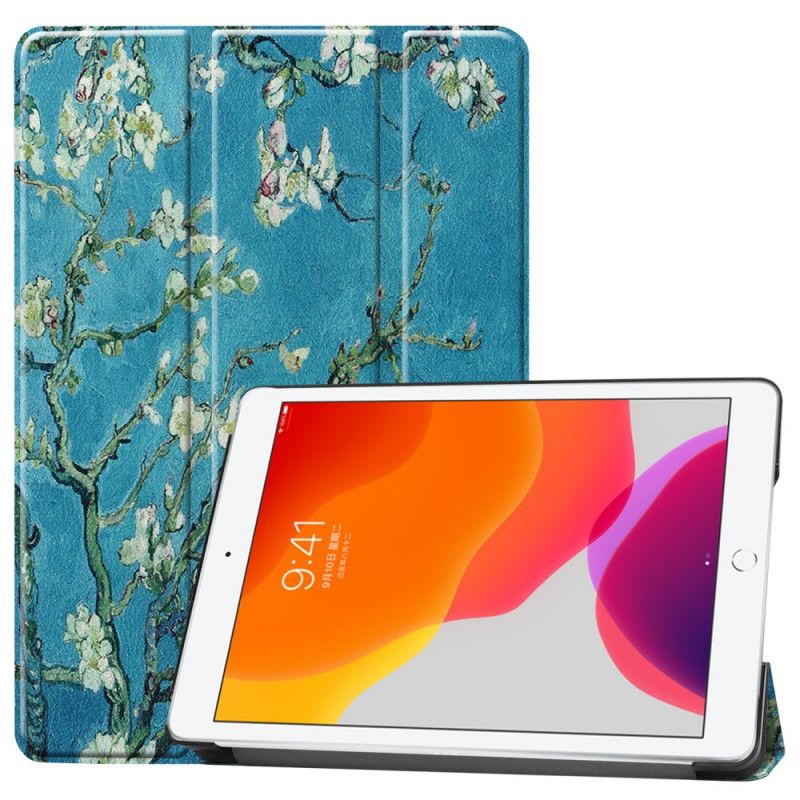 Smart Case iPad 10.2" (2019) (2020) Kunstleer Bloemenboom