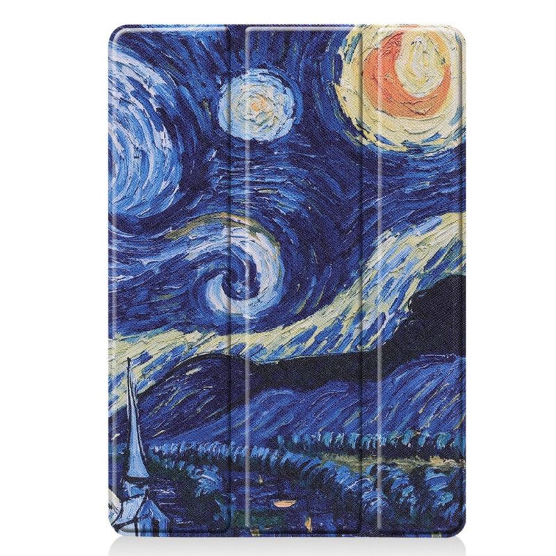 Smart Case iPad 10.2" (2019) (2020) Kunstleer Van Gogh