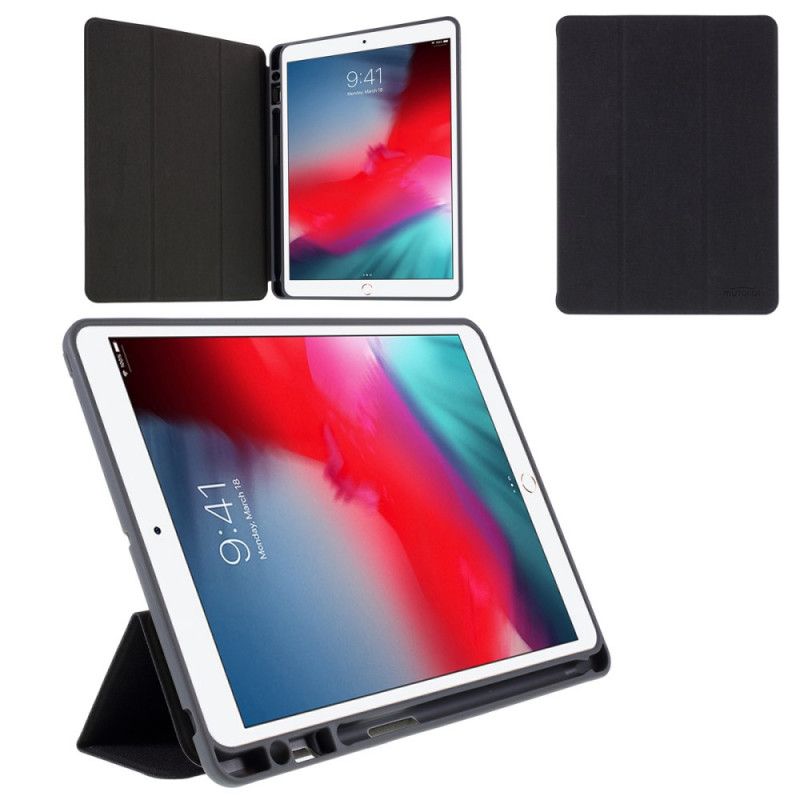 Smart Case iPad 10.2" (2019) (2020) Rood Zwart Classic Mutual