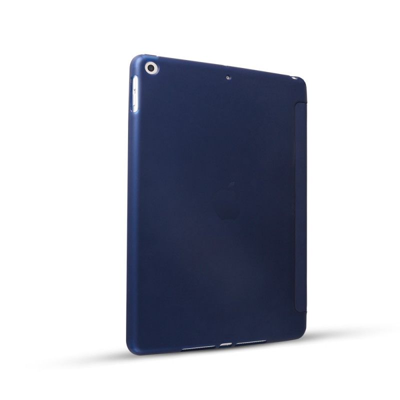 Smart Case iPad 10.2" (2019) (2020) Rood Zwart Origami Van Kunstleer