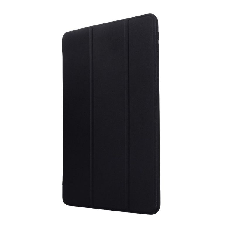 Smart Case iPad 10.2" (2019) (2020) Rood Zwart Siliconen Kunstleer