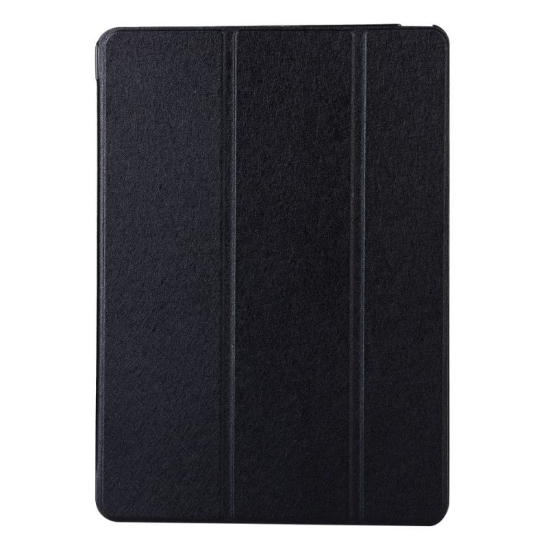 Smart Case iPad 10.2" (2019) (2020) Wit Zwart Klassiek Kunstleer