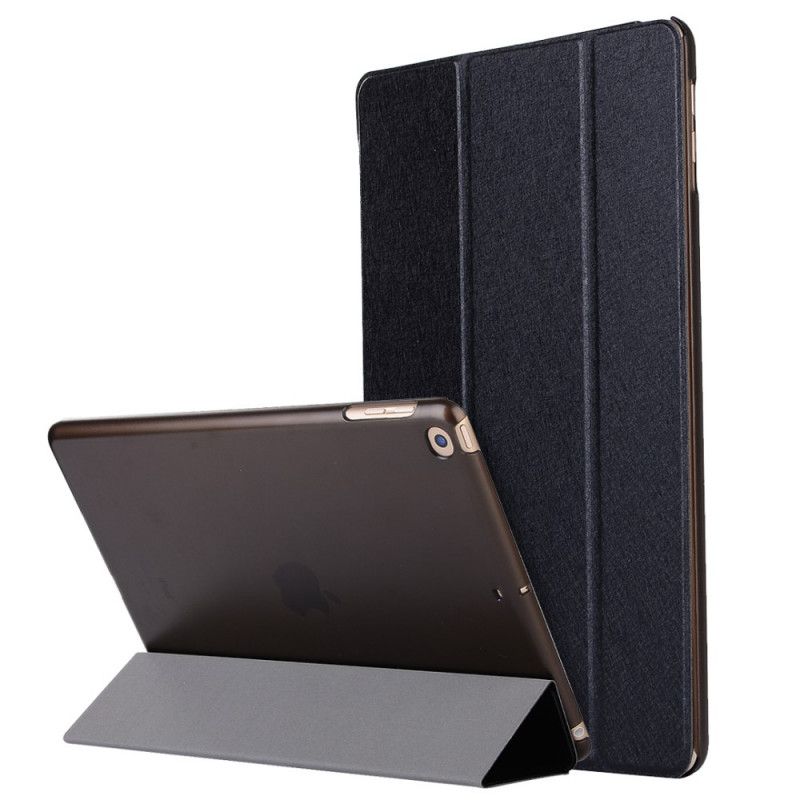 Smart Case iPad 10.2" (2019) (2020) Wit Zwart Klassiek Kunstleer