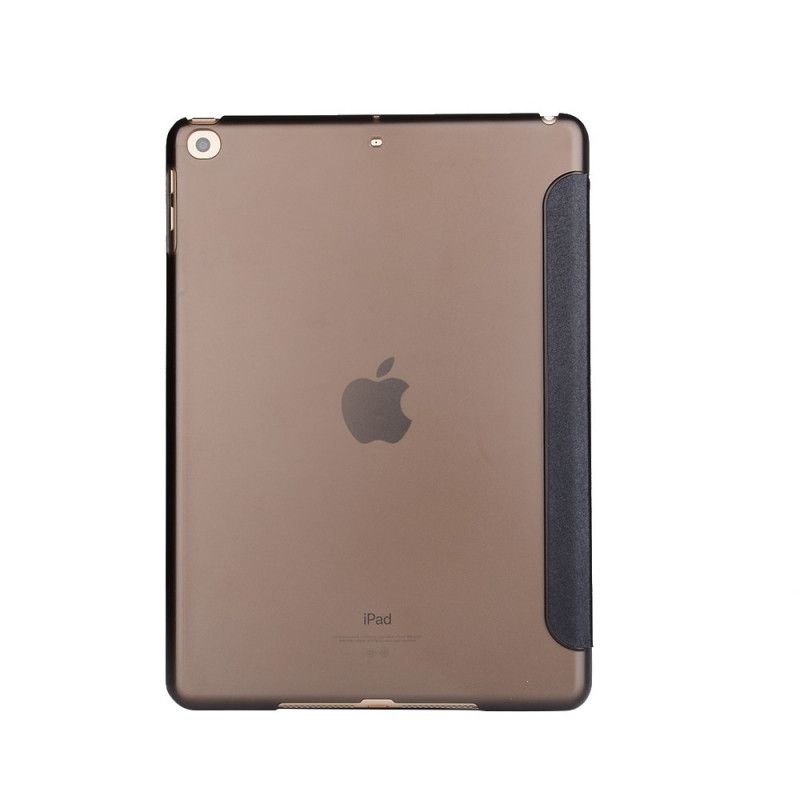 Smart Case iPad 10.2" (2019) (2020) Wit Zwart Klassiek Kunstleer