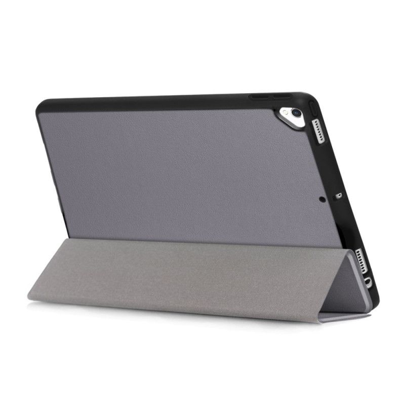 Smartcase iPad 10.2" (2019) (2020) Grijs Zwart Kunstleer Met Potloodhouder