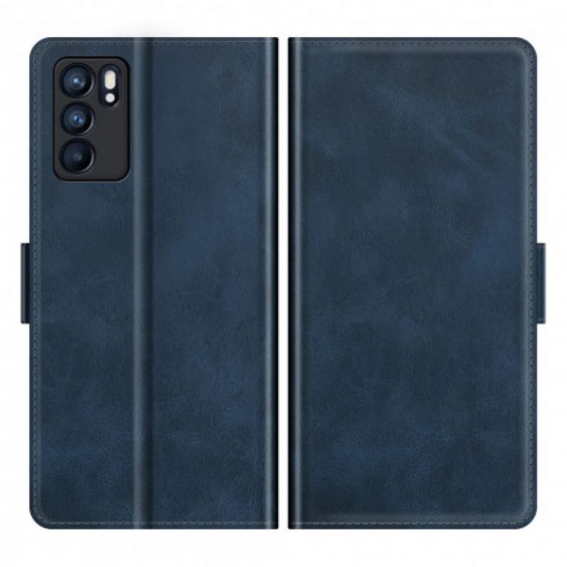 Bescherming Hoesje Oppo Reno 6 5g Dubbel Sluiten