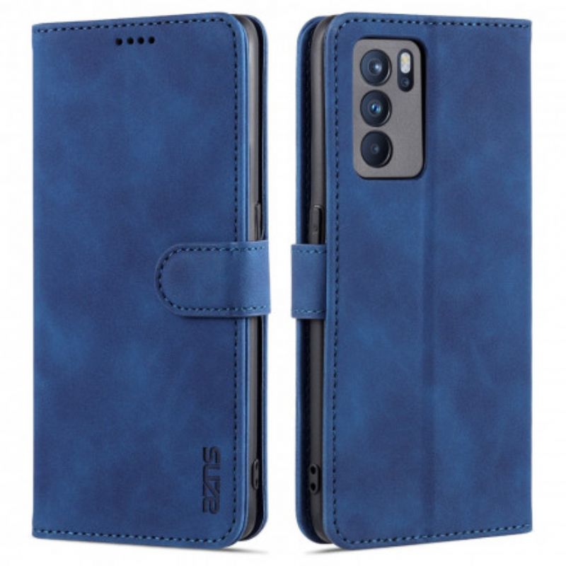 Folio-hoesje Oppo Reno 6 5g Azns Leereffect