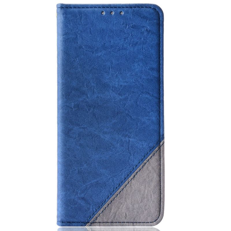 Folio-hoesje Oppo Reno 6 5g Kunstleer Bicolor Schuin