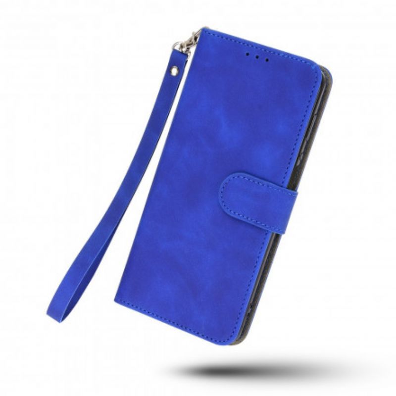 Folio-hoesje Oppo Reno 6 5g Telefoonhoesje Huid-aanraking