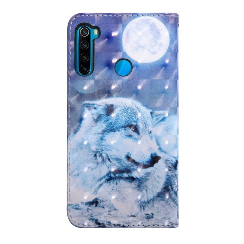 Bescherming Hoesje Xiaomi Redmi Note 8T Telefoonhoesje Hector De Wolf