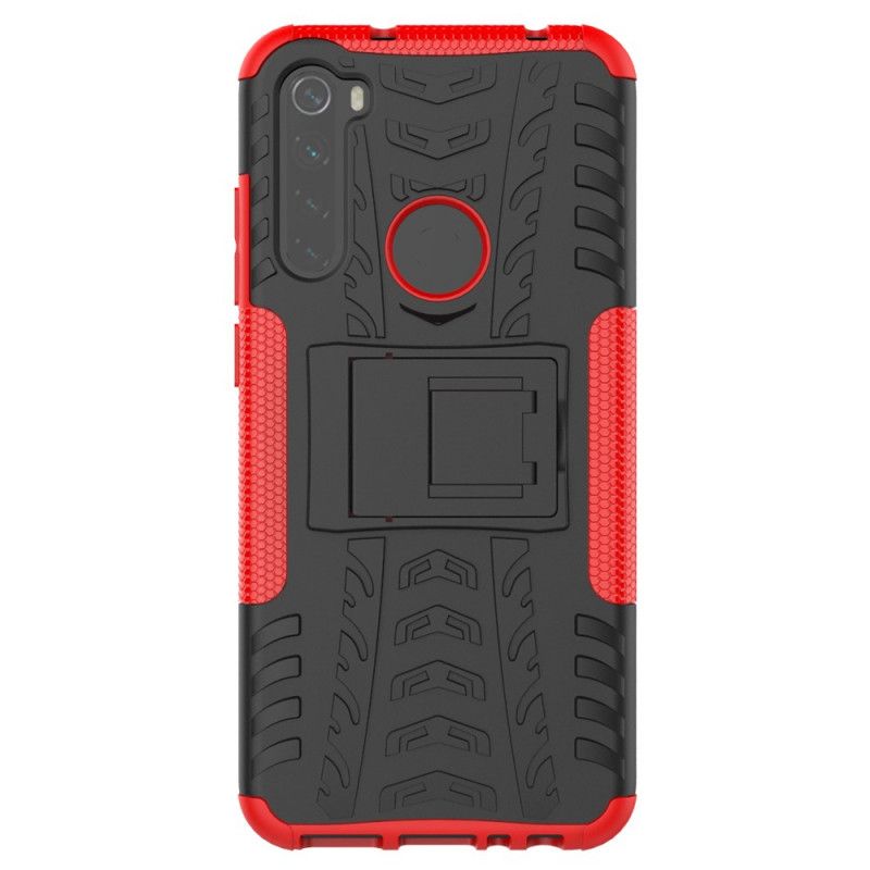 Case Hoesje Xiaomi Redmi Note 8T Wit Zwart Telefoonhoesje Ultrabestendig