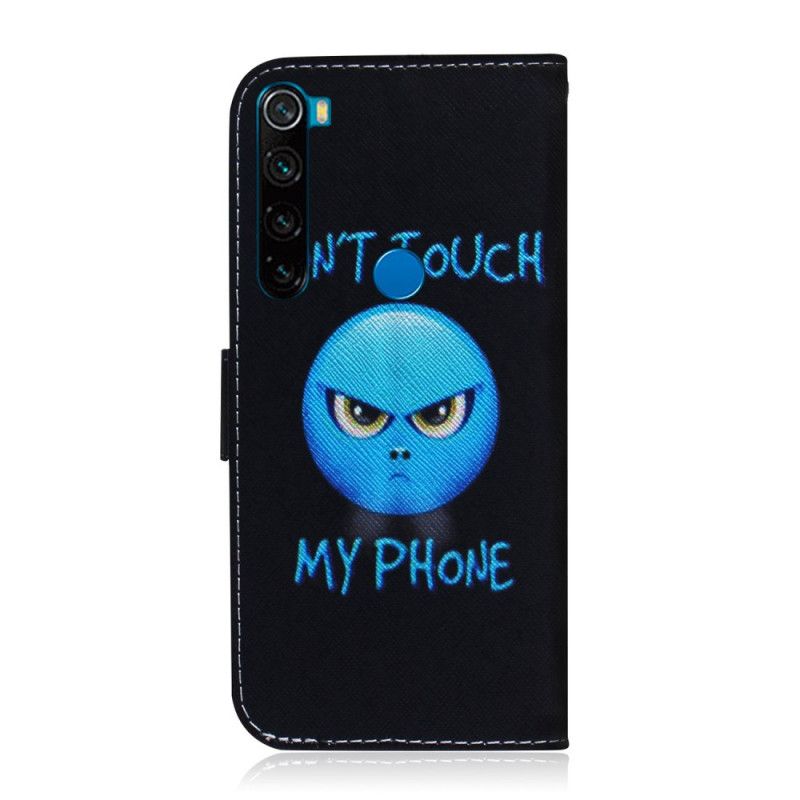 Cover Folio-hoesje Xiaomi Redmi Note 8T Telefoonhoesje Emoji-Telefoon