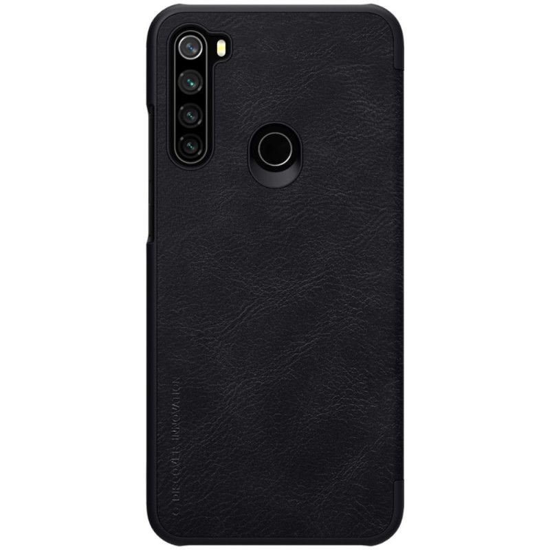 Folio-hoesje voor Xiaomi Redmi Note 8T Zwart Nillkin Qin-Reeks