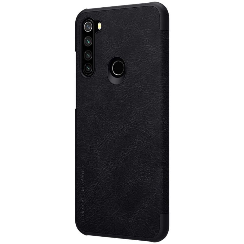 Folio-hoesje voor Xiaomi Redmi Note 8T Zwart Nillkin Qin-Reeks