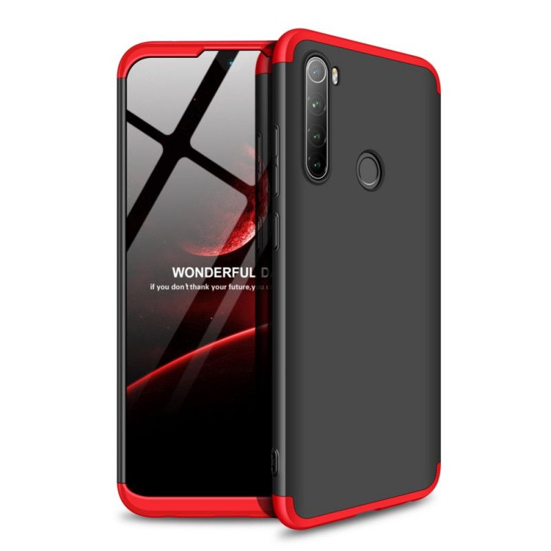 Hoesje Xiaomi Redmi Note 8T Rood Zwart Afneembare Gkk