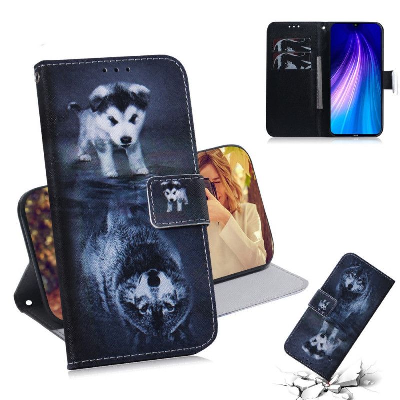 Leren Hoesje Xiaomi Redmi Note 8T Ernesto De Wolf