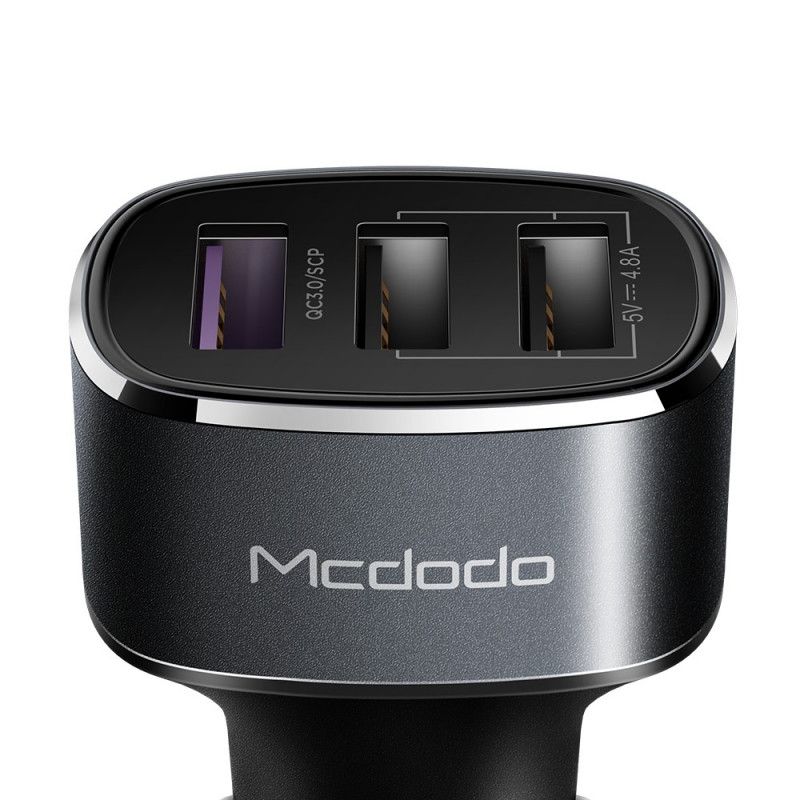 Usb Drie-Poorts Mcdodo-Autolader