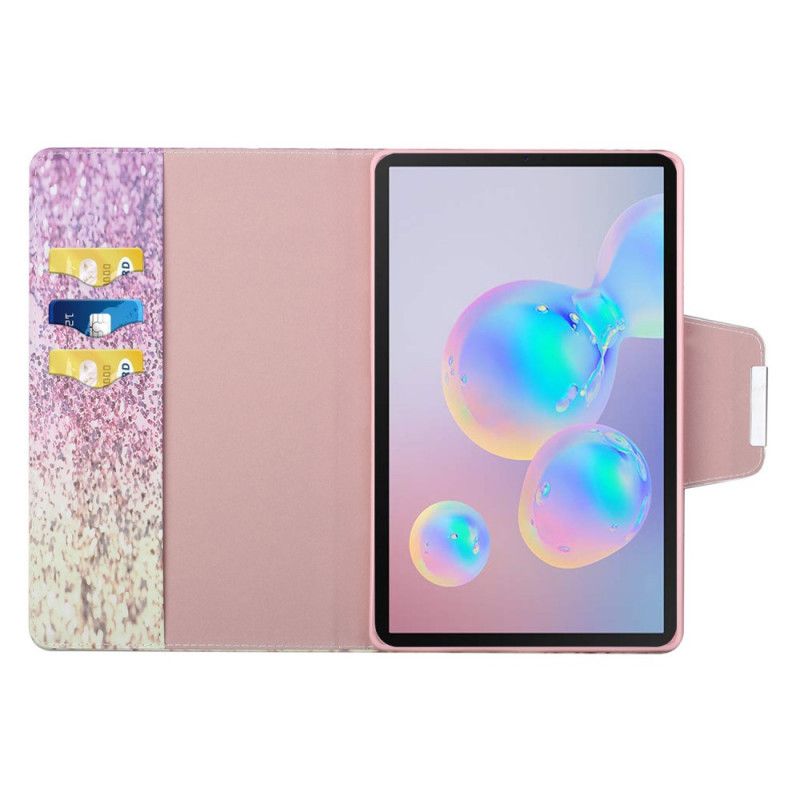 Bescherming Hoesje Samsung Galaxy Tab S7 Telefoonhoesje Pailletten