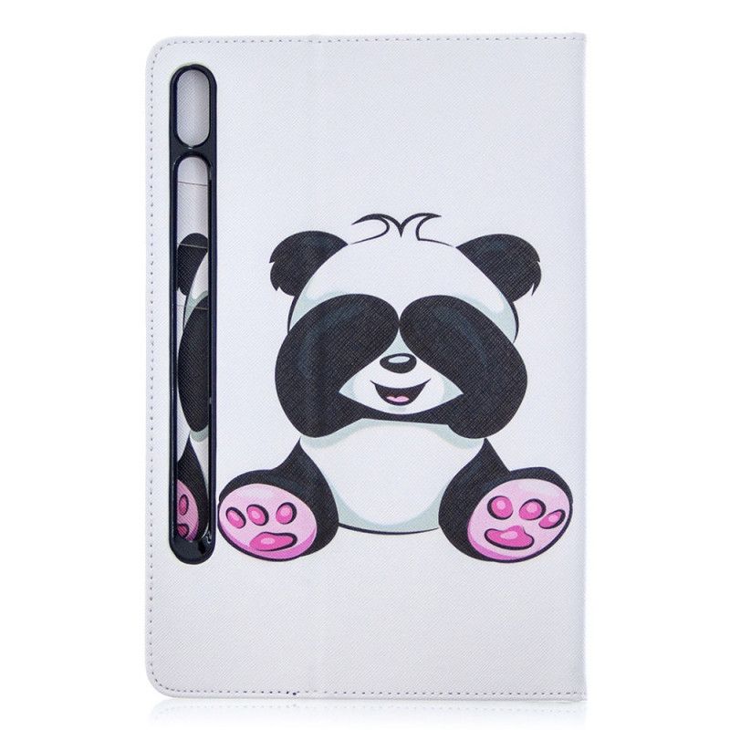 Case Samsung Galaxy Tab S7 Telefoonhoesje Leuke Panda