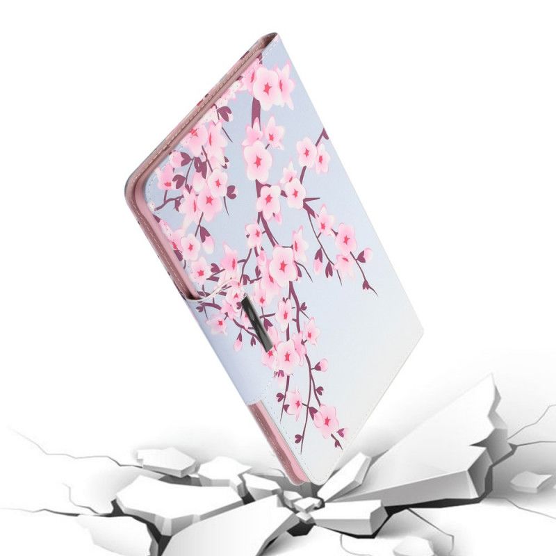 Cover Folio-hoesje Samsung Galaxy Tab S7 Telefoonhoesje Sakura