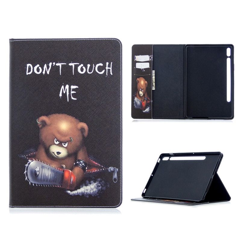 Cover voor Samsung Galaxy Tab S7 Gevaarlijke Beer