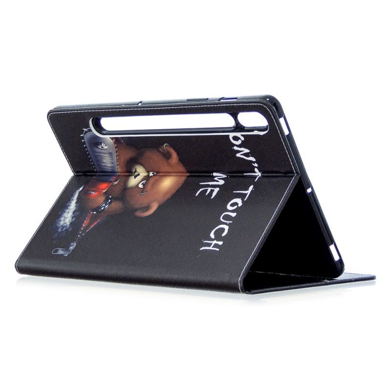 Cover voor Samsung Galaxy Tab S7 Gevaarlijke Beer