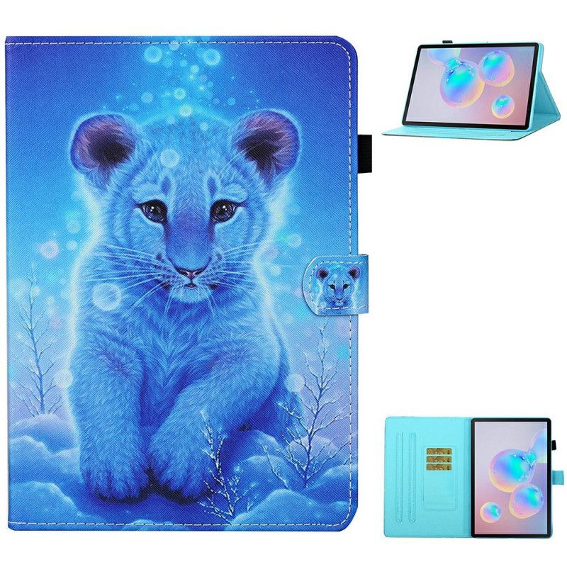 Flip Case Leren Samsung Galaxy Tab S7 Babytijger