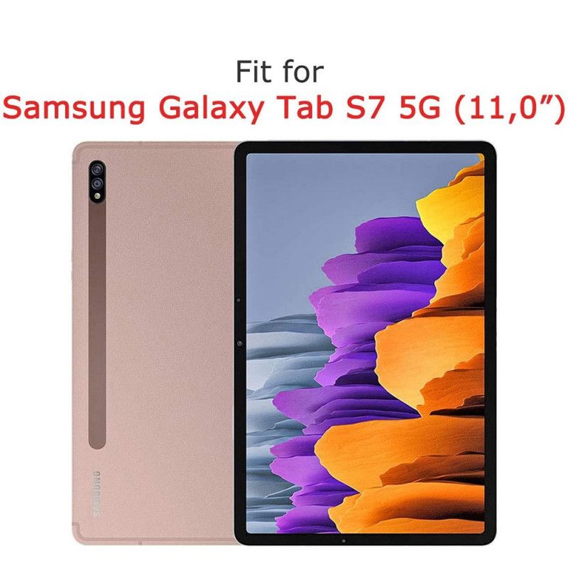 Hoesje Samsung Galaxy Tab S7 Transparant Gematteerd