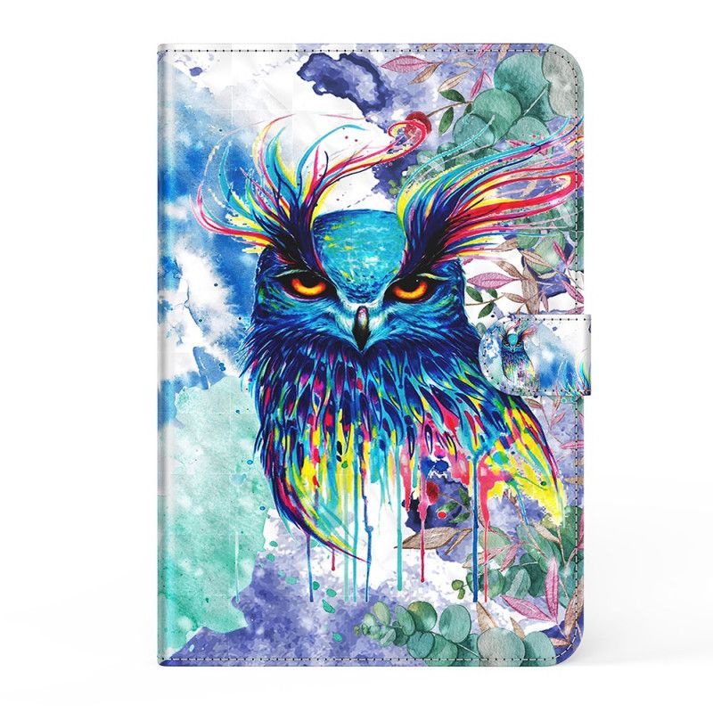 Kunstlederen Omslag Samsung Galaxy Tab S7 Uil