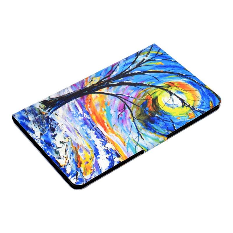 Leren Hoesje Samsung Galaxy Tab S7 Telefoonhoesje Kunstboom