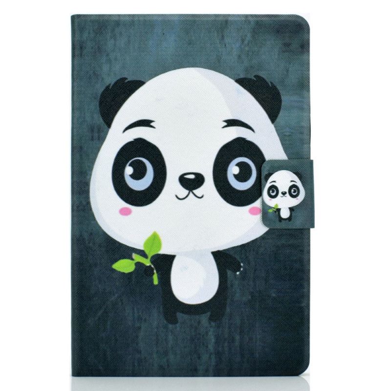 Leren Hoesje voor Samsung Galaxy Tab S7 Babypanda