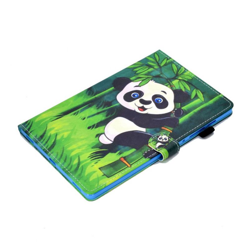 Leren Hoesje voor Samsung Galaxy Tab S7 Panda