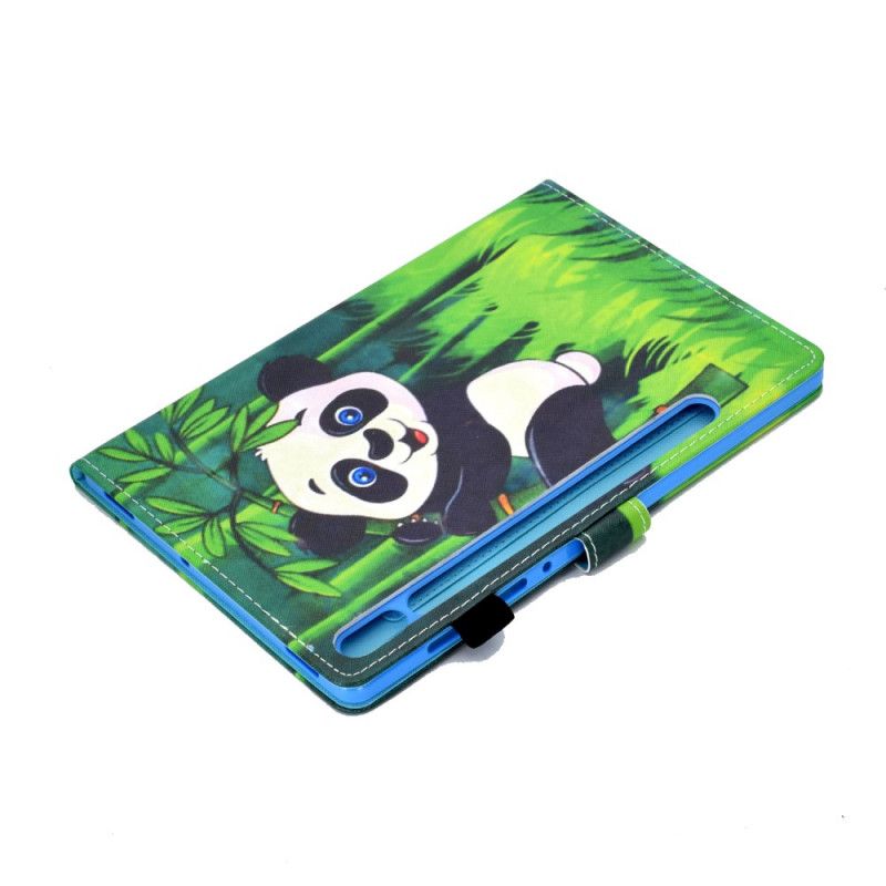 Leren Hoesje voor Samsung Galaxy Tab S7 Panda