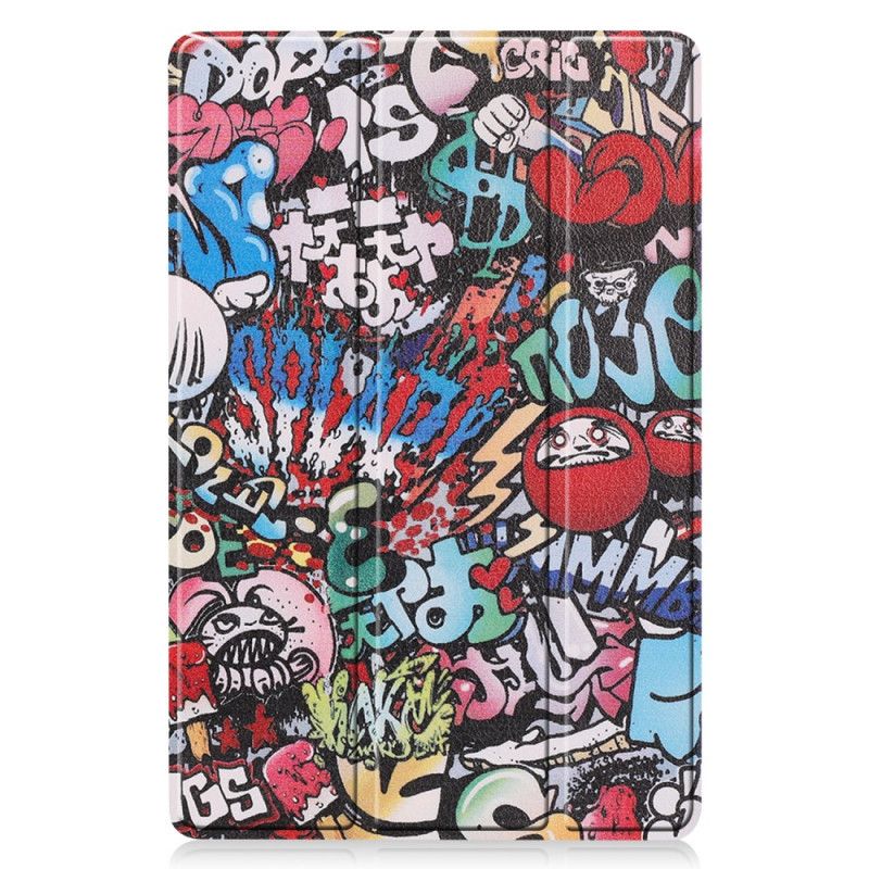 Smartcase Samsung Galaxy Tab S7 Graffiti Potloodhouder