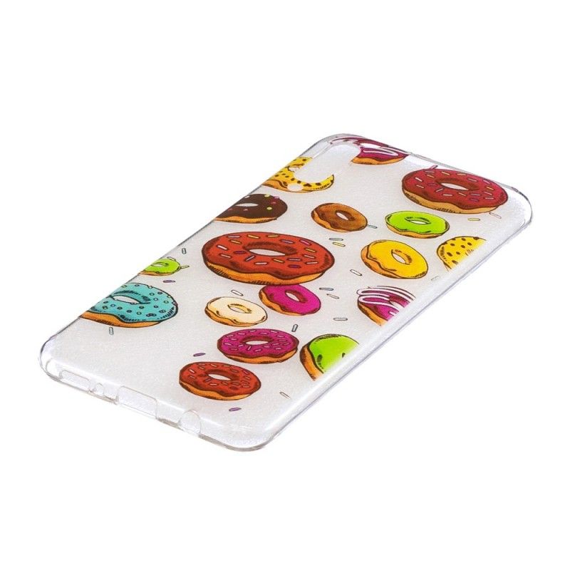 Case Hoesje Samsung Galaxy A50 Telefoonhoesje Ik Hou Van Donuts