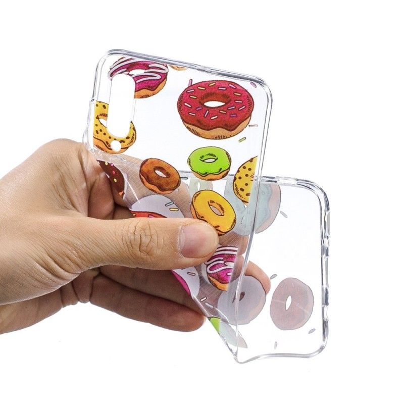 Case Hoesje Samsung Galaxy A50 Telefoonhoesje Ik Hou Van Donuts