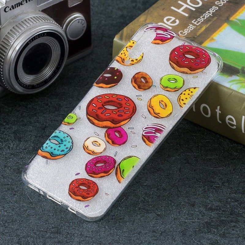 Case Hoesje Samsung Galaxy A50 Telefoonhoesje Ik Hou Van Donuts