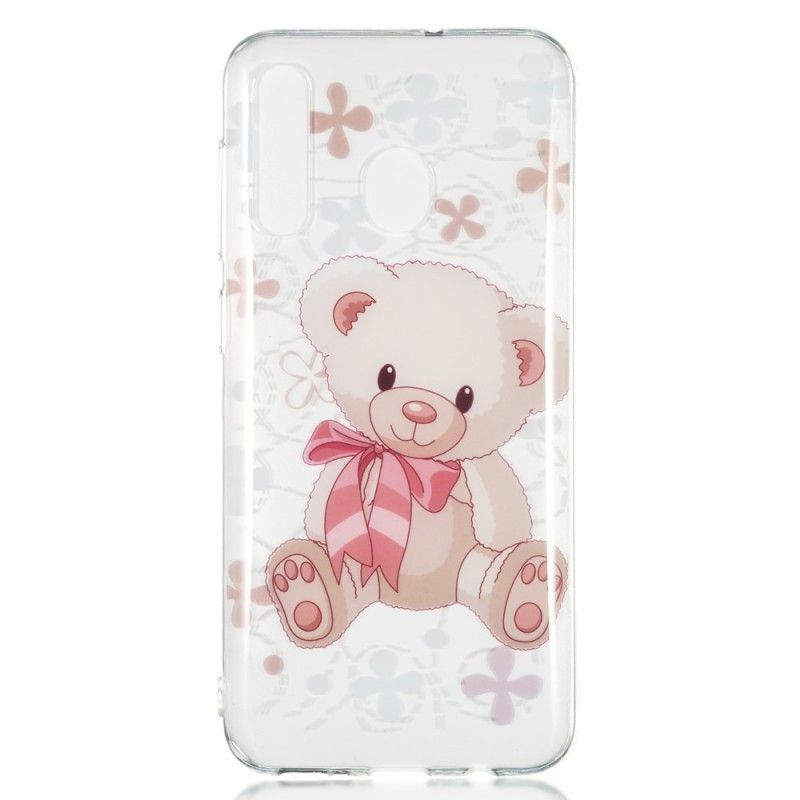 Case Hoesje Samsung Galaxy A50 Telefoonhoesje Schattige Teddybeer