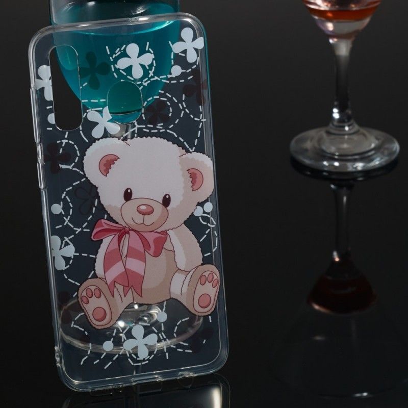 Case Hoesje Samsung Galaxy A50 Telefoonhoesje Schattige Teddybeer