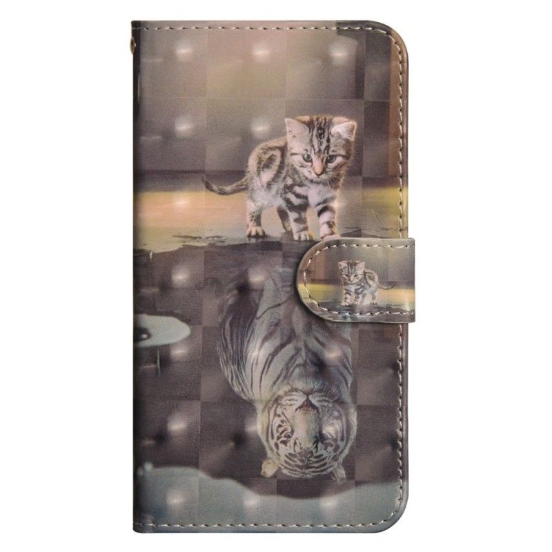 Cover Folio-hoesje Samsung Galaxy A50 Telefoonhoesje Ernest De Tijger