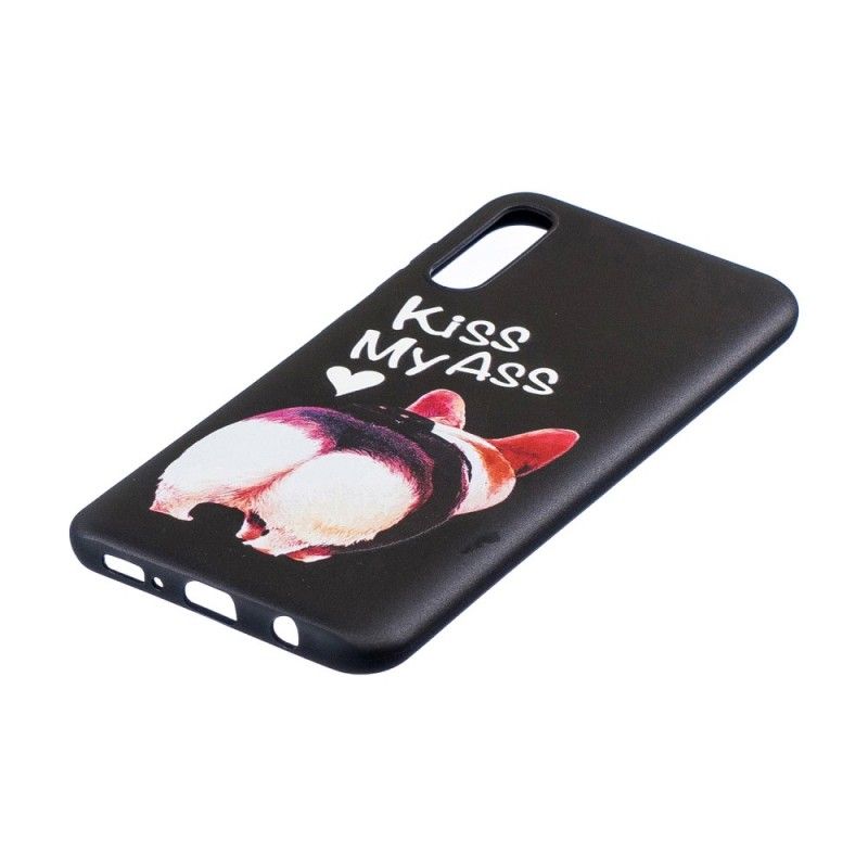 Cover Hoesje Samsung Galaxy A50 Telefoonhoesje In Reliëf Gemaakte Kus Mijn Kont