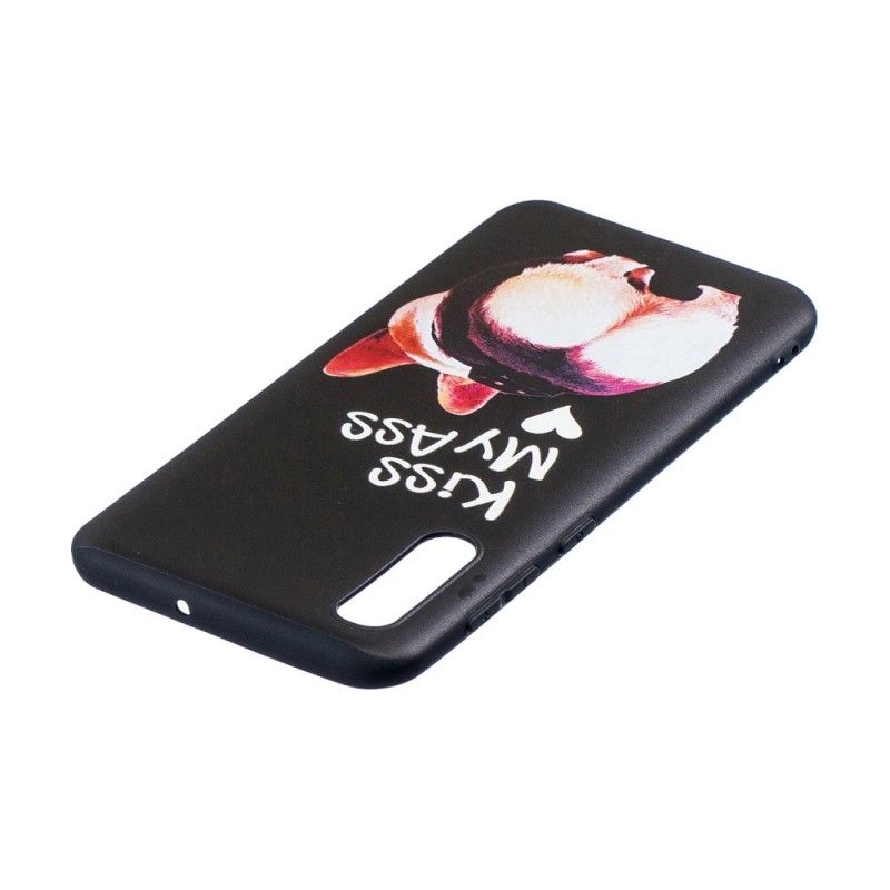 Cover Hoesje Samsung Galaxy A50 Telefoonhoesje In Reliëf Gemaakte Kus Mijn Kont