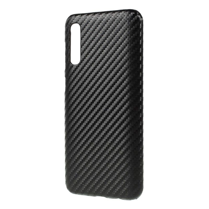 Cover Hoesje Samsung Galaxy A50 Telefoonhoesje Koolstofvezel