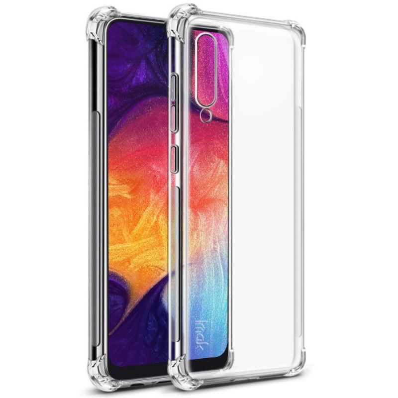 Cover Hoesje Samsung Galaxy A50 Transparant Telefoonhoesje Imak Huidgevoel