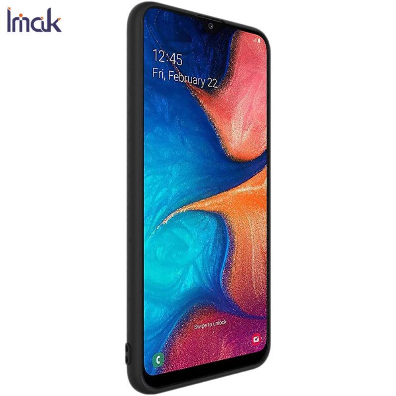 Hoesje Samsung Galaxy A20e Donkerblauw Zwart Frosted Imak