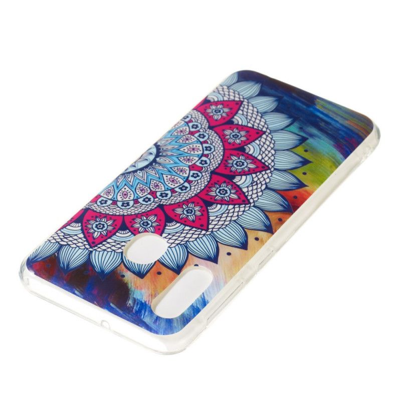 Hoesje voor Samsung Galaxy A20e Fluorescerende Mandala