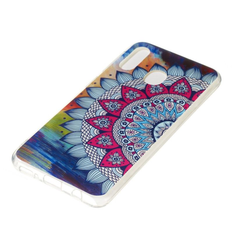 Hoesje voor Samsung Galaxy A20e Fluorescerende Mandala