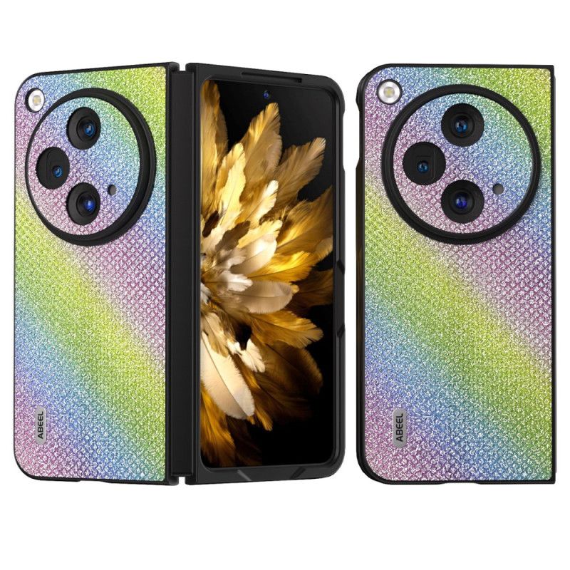 Hoesje Oneplus Open Abeel Lederen Stijl