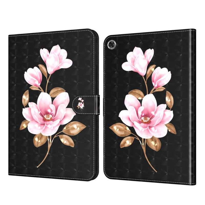 Faux Leather Cover Samsung Galaxy Tab A8 (2021) Boom Bloemen