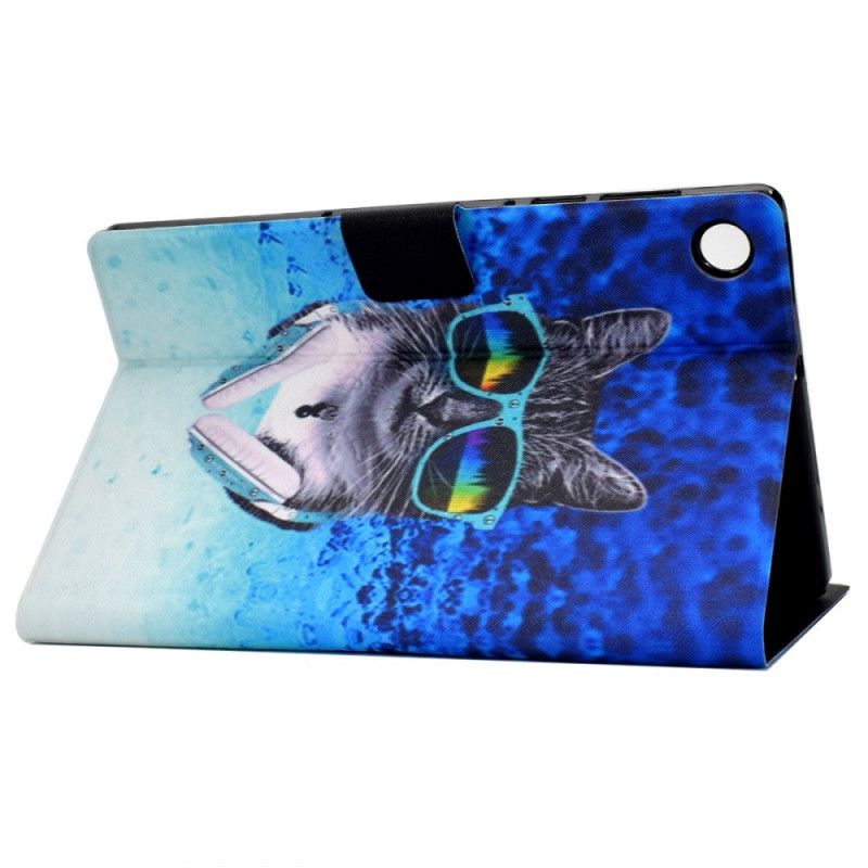 Flip Case Leren Samsung Galaxy Tab A8 (2021) Disco Kat